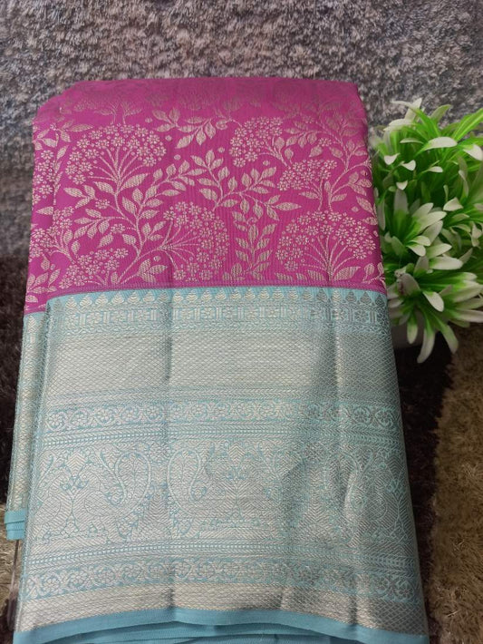 Pure Kanchipuram Silk Saree.