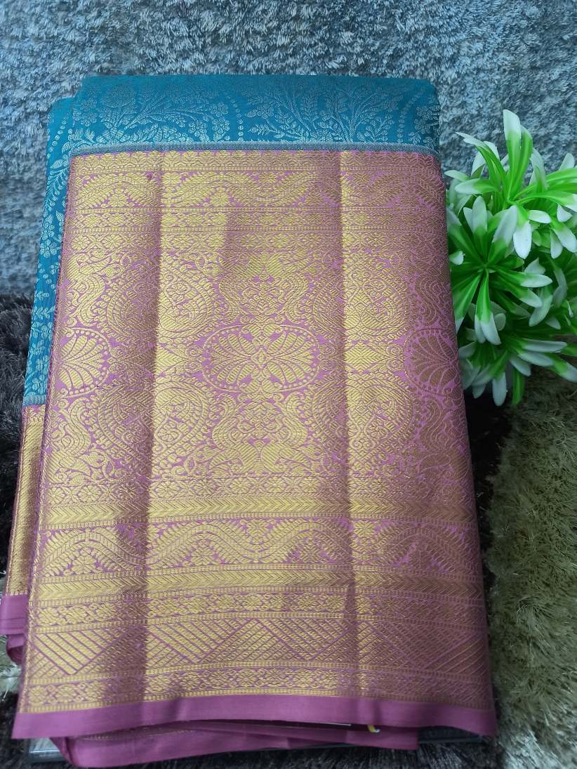 Pure Kanchipuram Silk Saree.