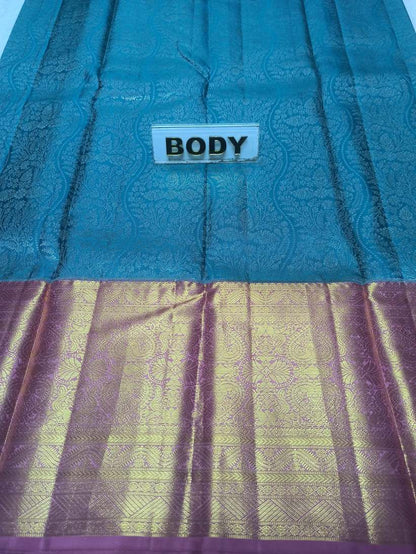 Pure Kanchipuram Silk Saree.