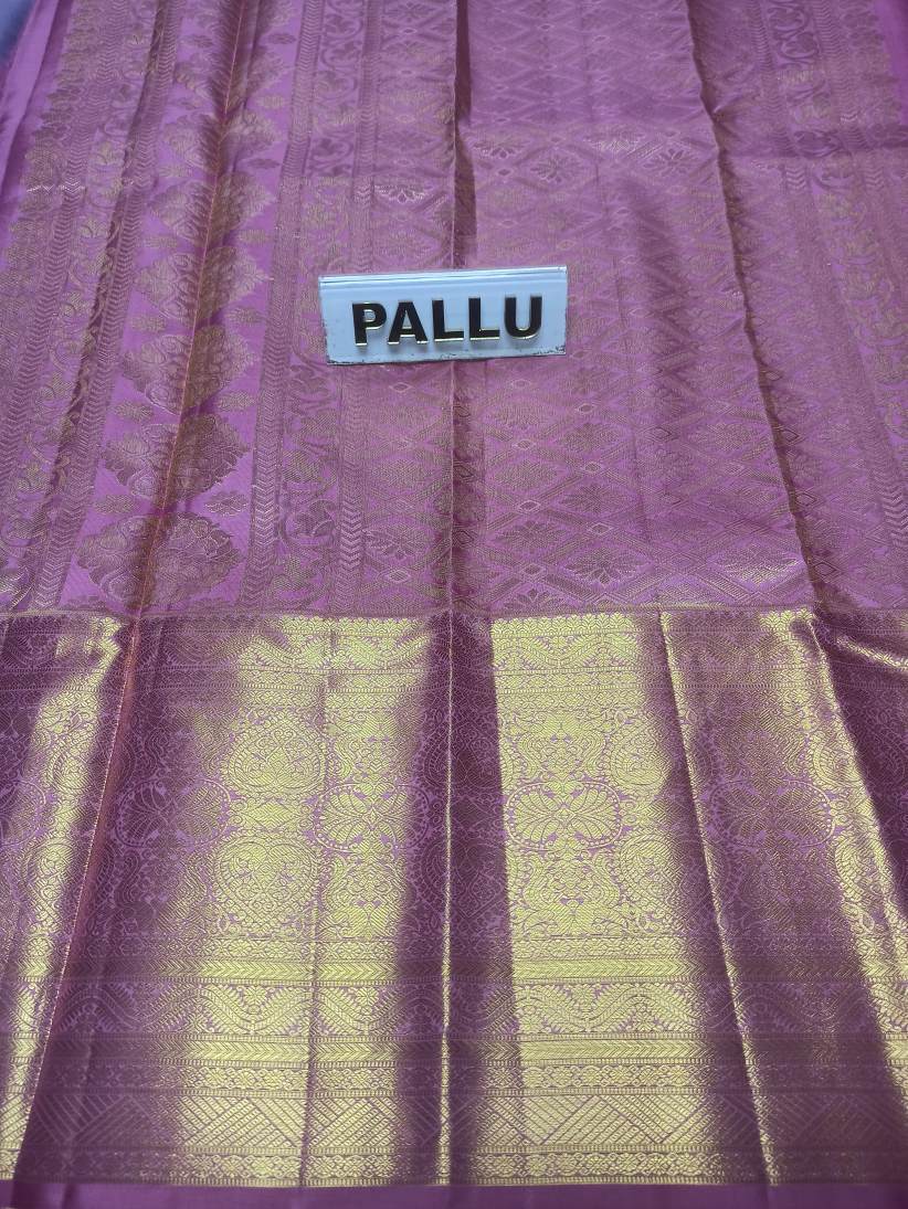 Pure Kanchipuram Silk Saree.