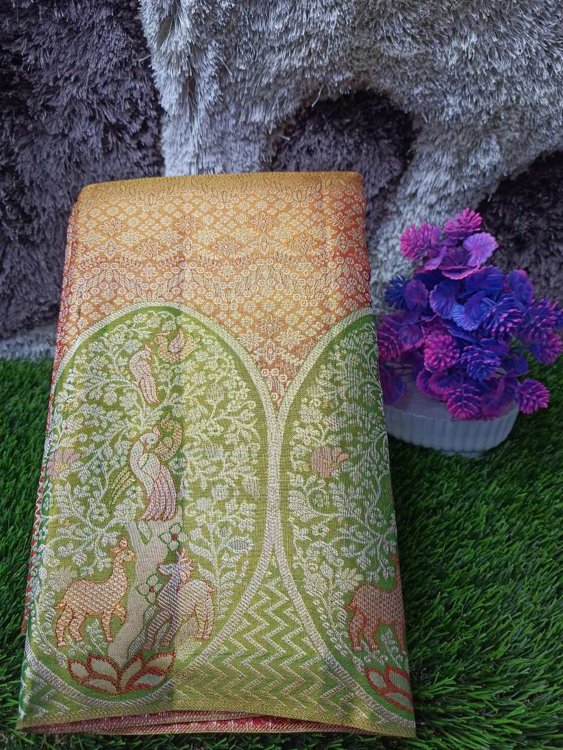 Pure Kanchipuram Silk Saree.