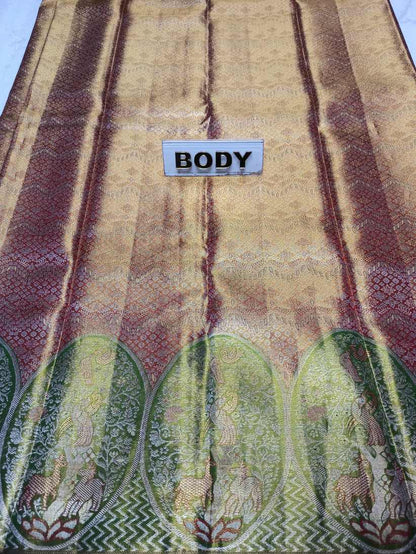 Pure Kanchipuram Silk Saree.