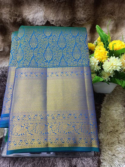 Pure Kanchipuram Silk Saree.