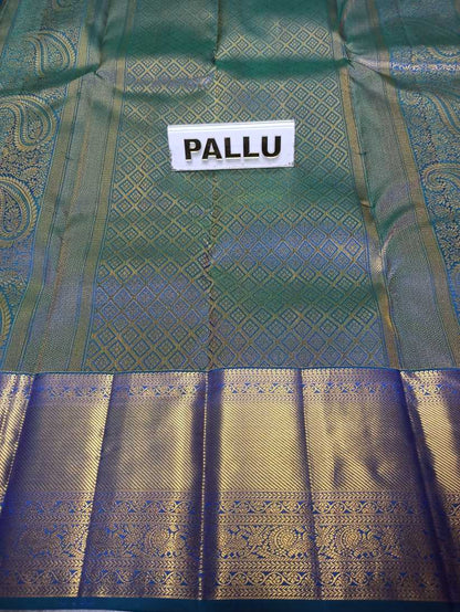 Pure Kanchipuram Silk Saree.