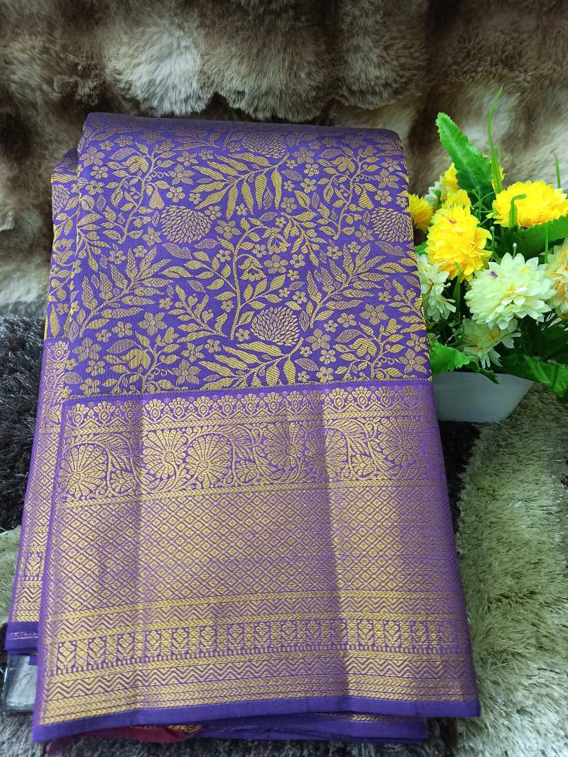 Pure Kanchipuram Silk Saree.