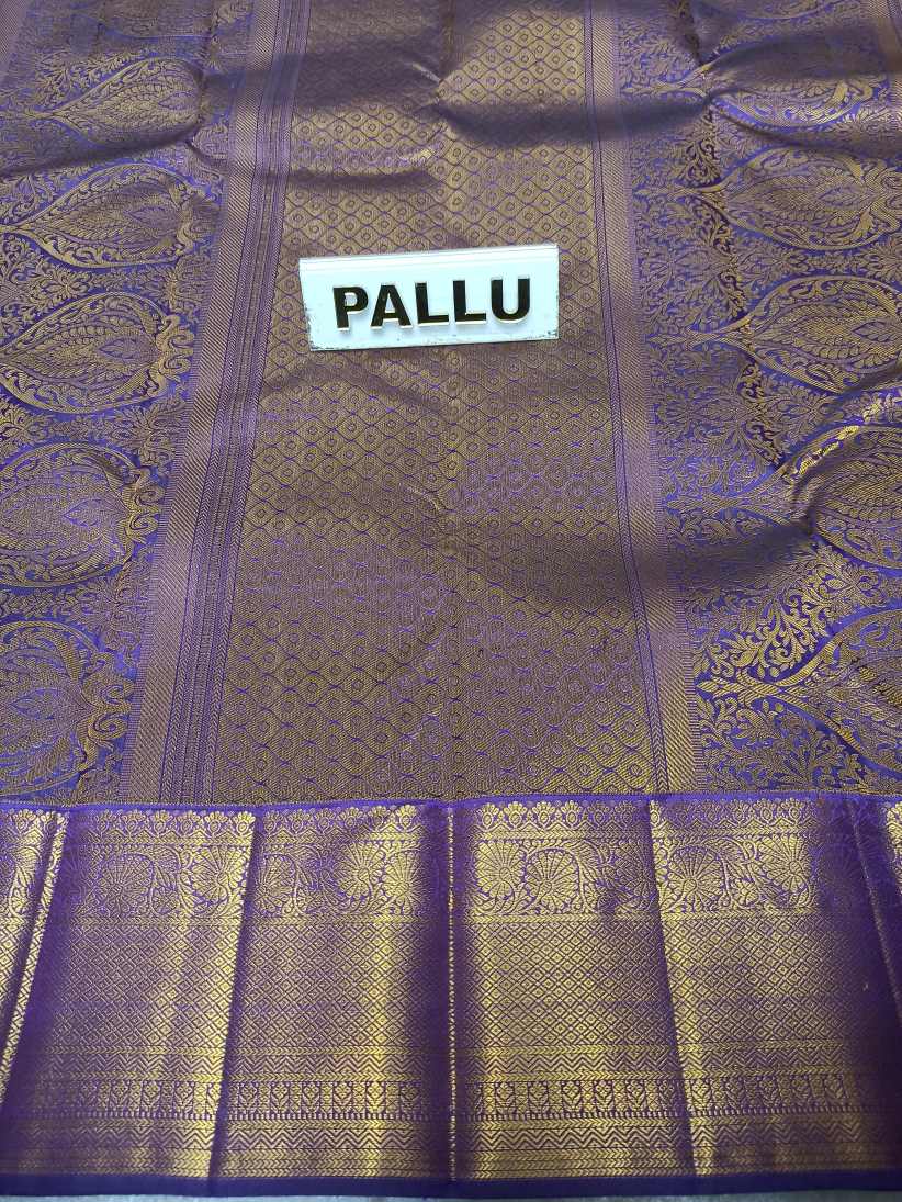 Pure Kanchipuram Silk Saree.