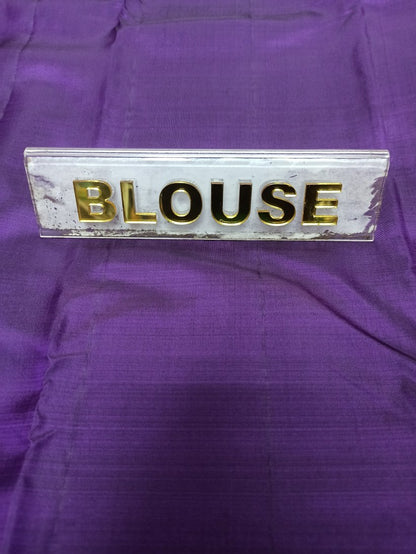 Pure Kanchipuram Silk Saree.