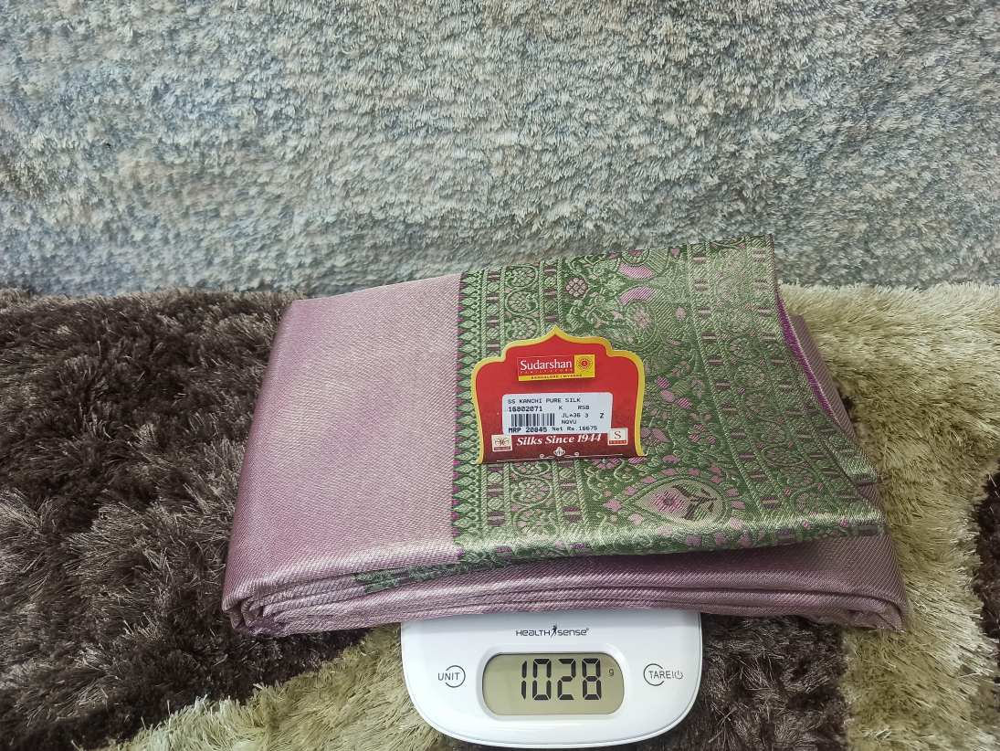 Pure Kanchipuram Silk Saree.