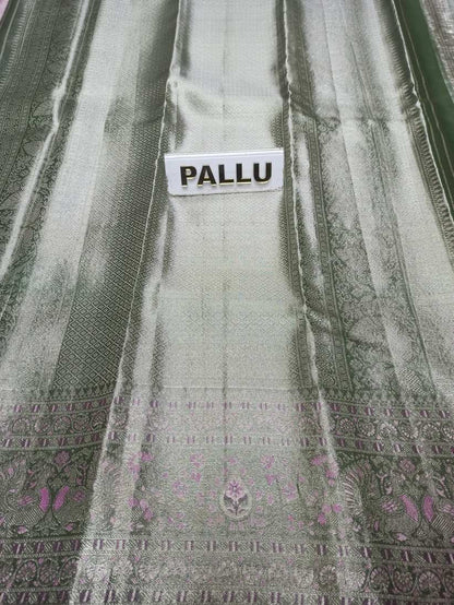 Pure Kanchipuram Silk Saree.