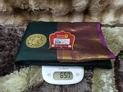 Pure Kanchipuram Silk Saree.