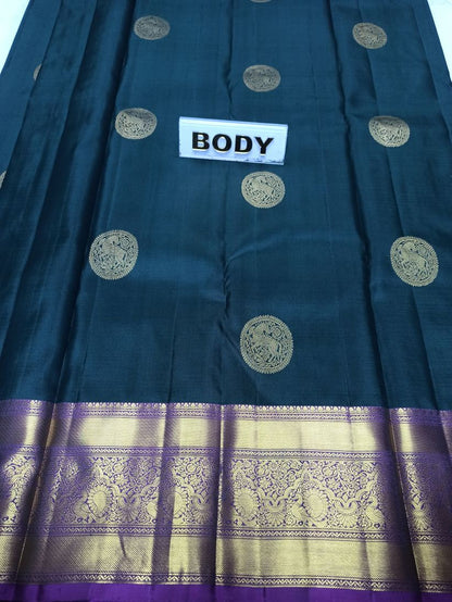 Pure Kanchipuram Silk Saree.