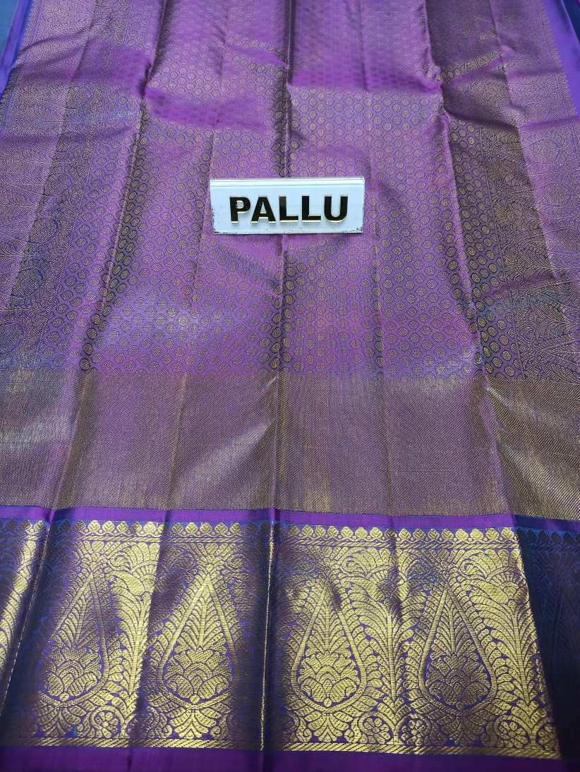 Pure Kanchipuram Silk Saree.