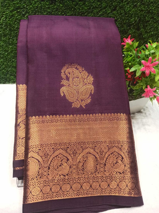 Pure Kanchipuram Silk Saree.