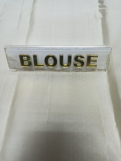 Pure Kanchipuram Silk Saree.