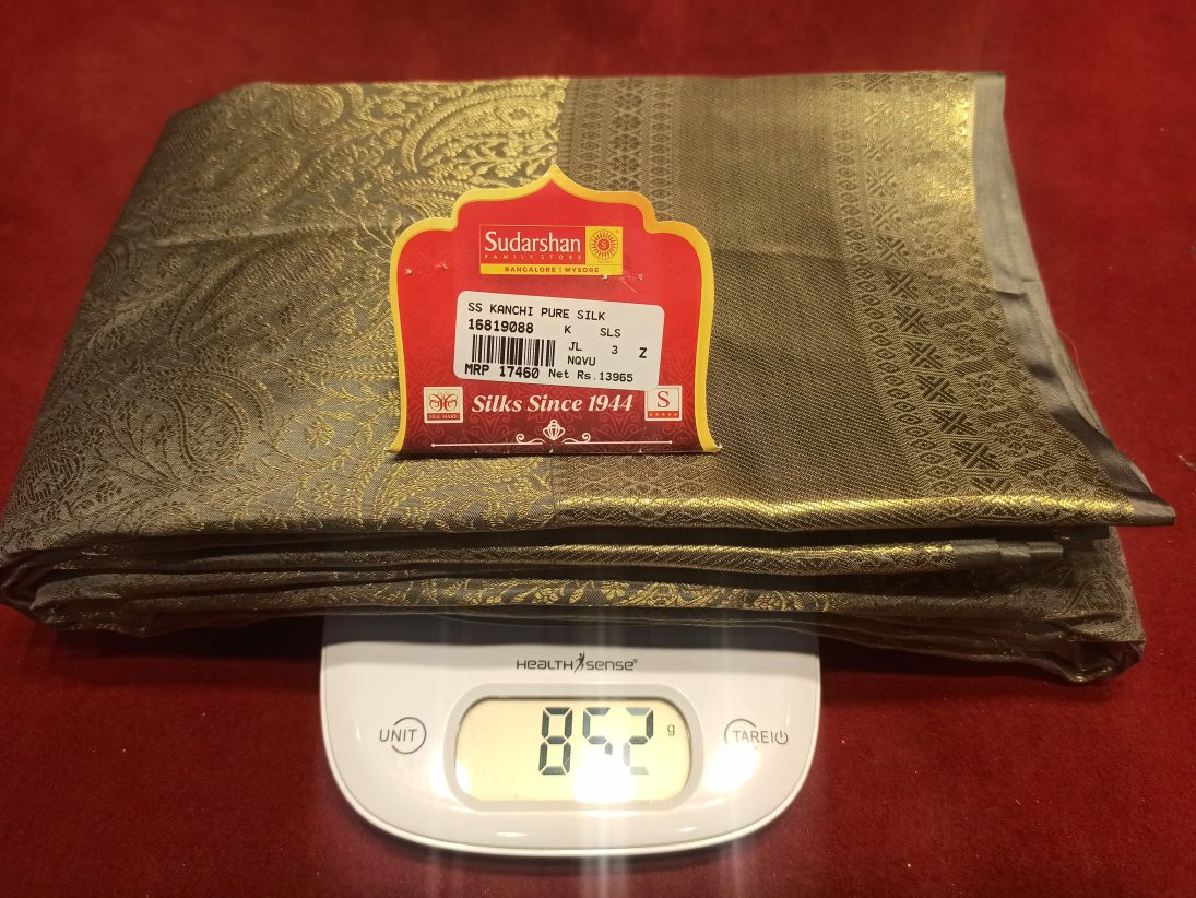 Pure Kanchipuram Silk Saree