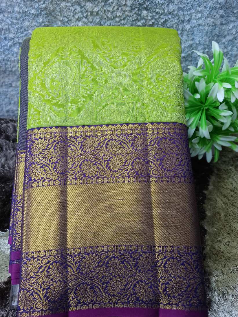 Pure Kanchipuram Silk Saree.