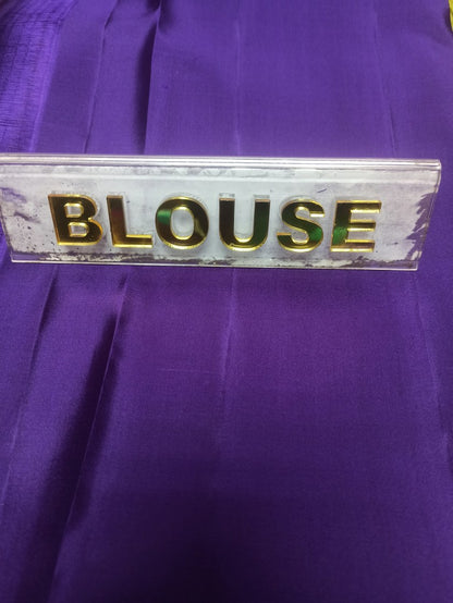 Pure Kanchipuram Silk Saree.