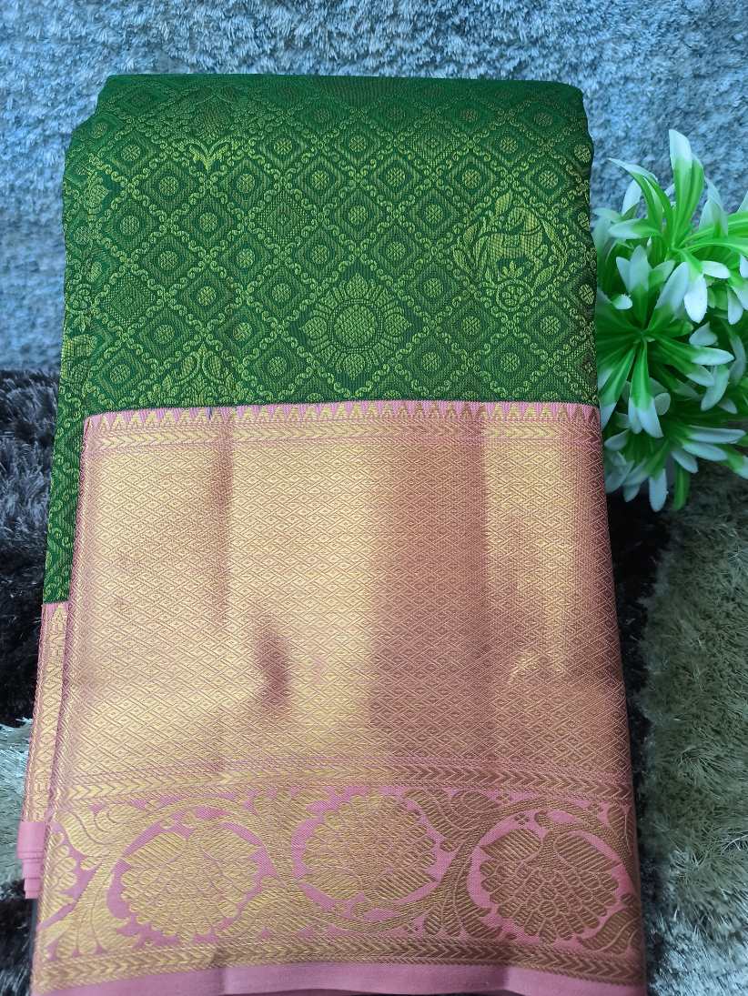 Pure Kanchipuram Silk Saree.