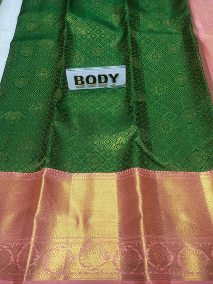 Pure Kanchipuram Silk Saree.