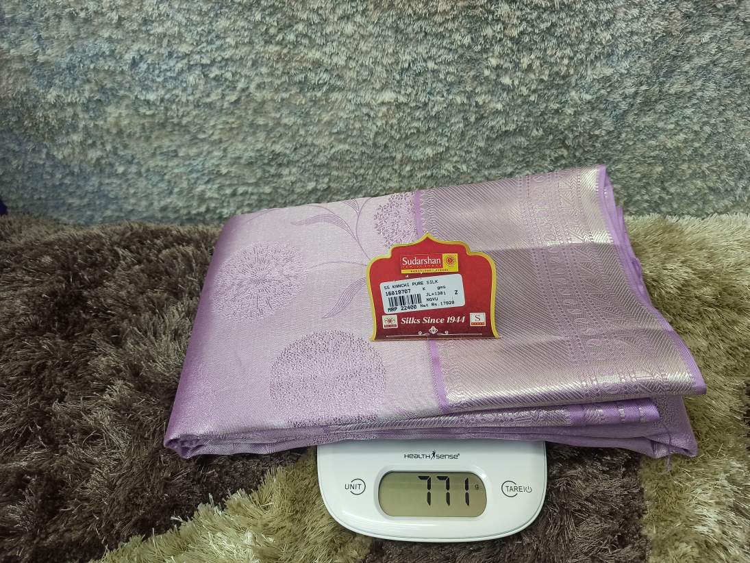 Pure Kanchipuram Silk Saree.