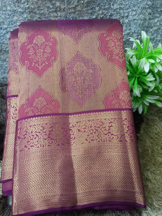 Pure Kanchipuram Silk Saree.