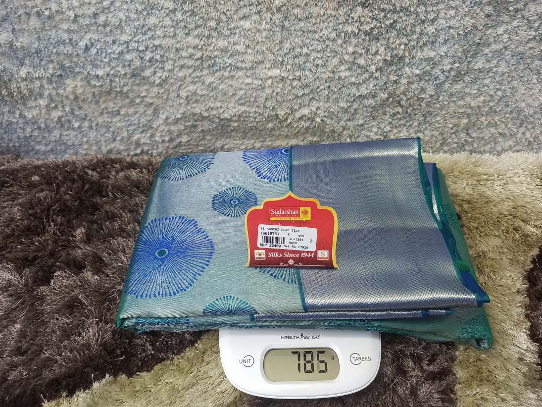 Pure Kanchipuram Silk Saree.