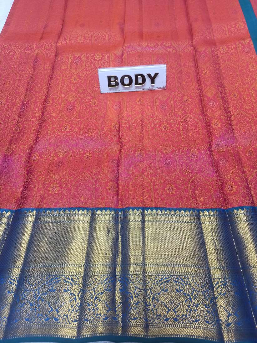 Pure Kanchipuram Silk Saree.