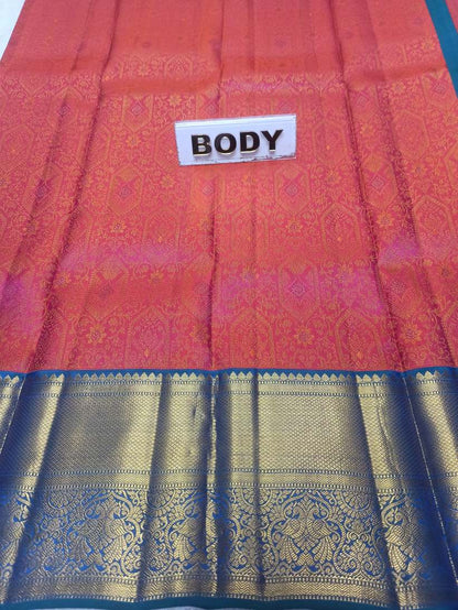 Pure Kanchipuram Silk Saree.