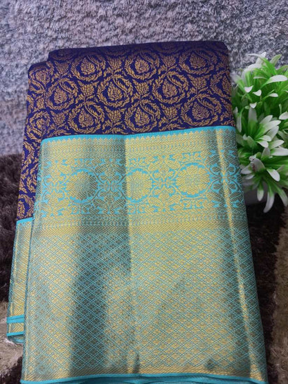 Pure Kanchipuram Silk Saree.