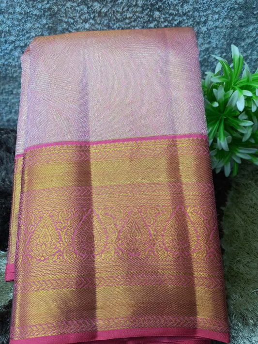 Pure Kanchipuram Silk Saree.