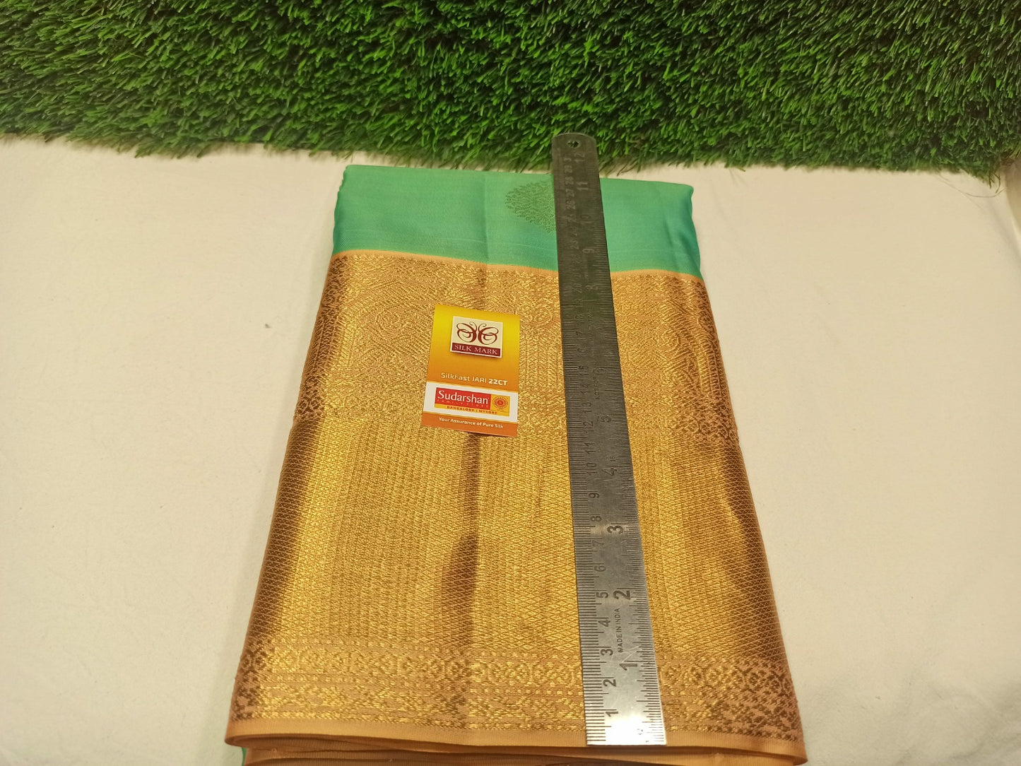 Pure Kanchipuram Silk Saree.