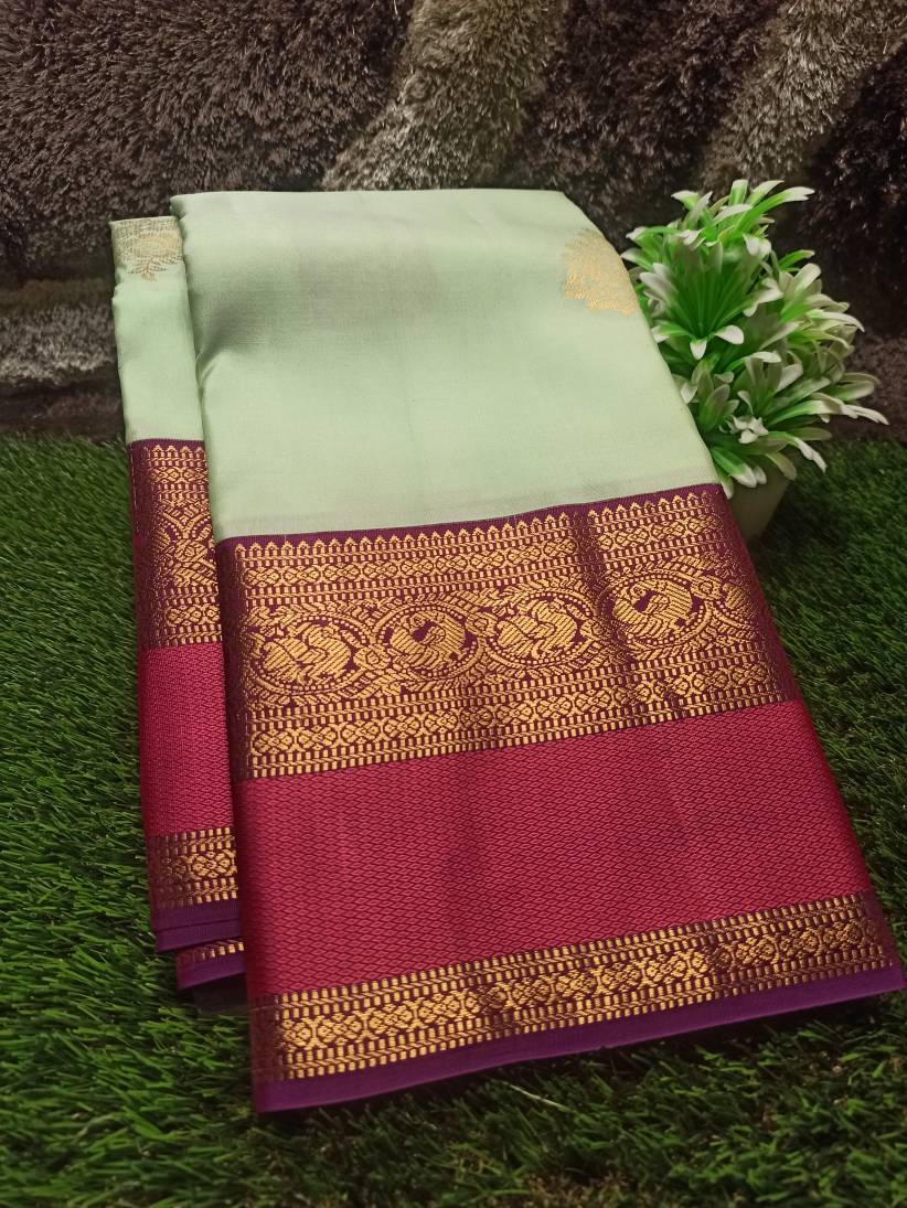 Pure Kanchipuram Silk Saree.
