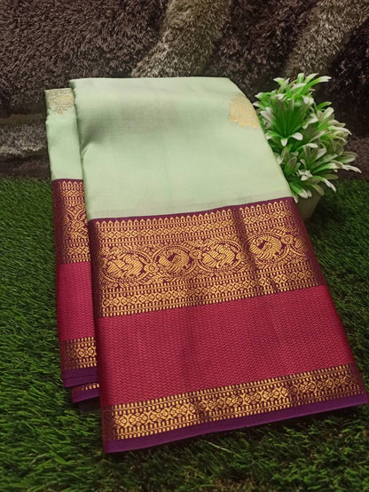 Pure Kanchipuram Silk Saree.