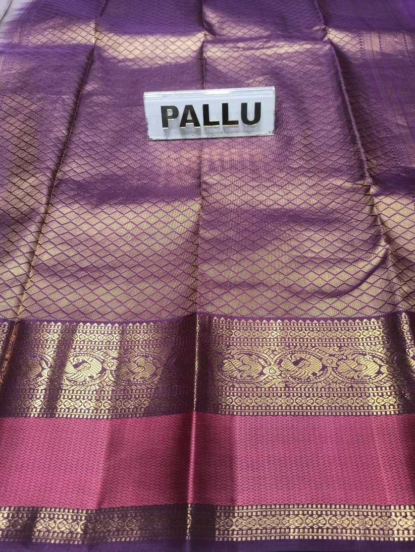 Pure Kanchipuram Silk Saree.