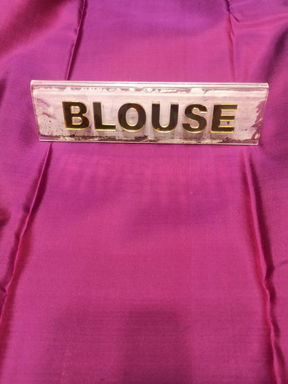 Pure Kanchipuram Silk Saree.