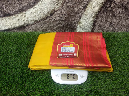 Pure Kanchipuram Silk Saree.