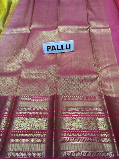 Pure Kanchipuram Silk Saree.