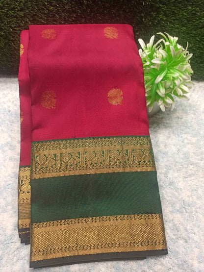 Pure Kanchipuram Silk Saree.