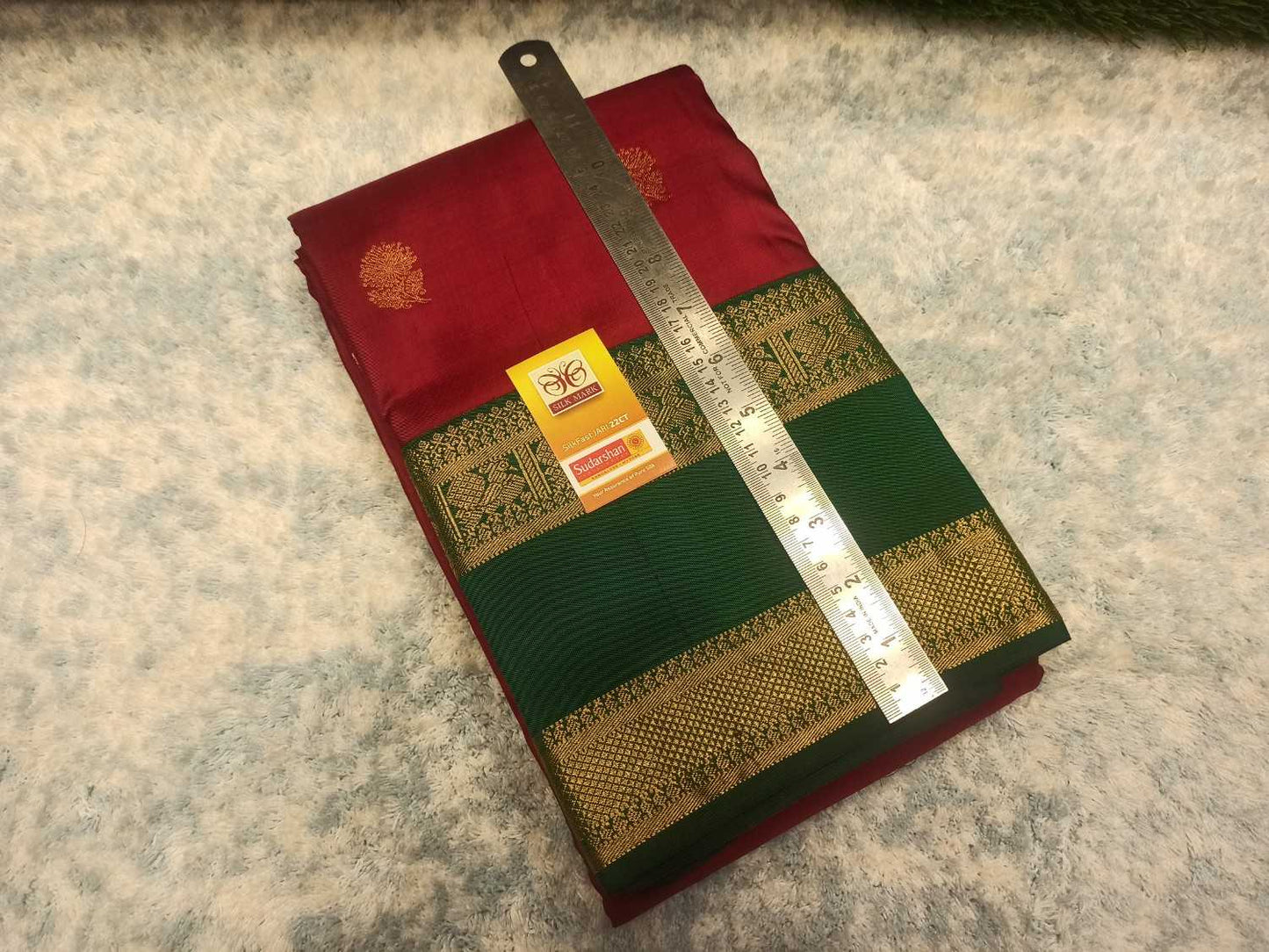 Pure Kanchipuram Silk Saree.