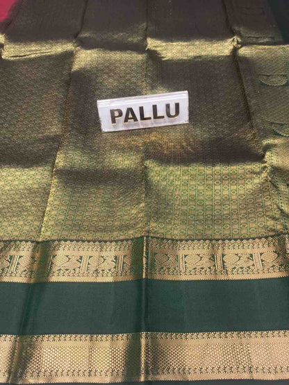 Pure Kanchipuram Silk Saree.