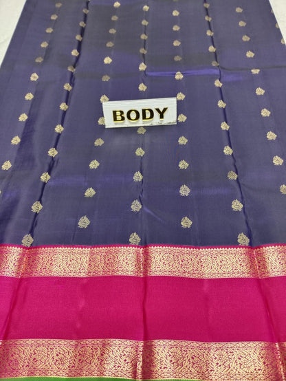 Pure Kanchipuram Silk Saree.