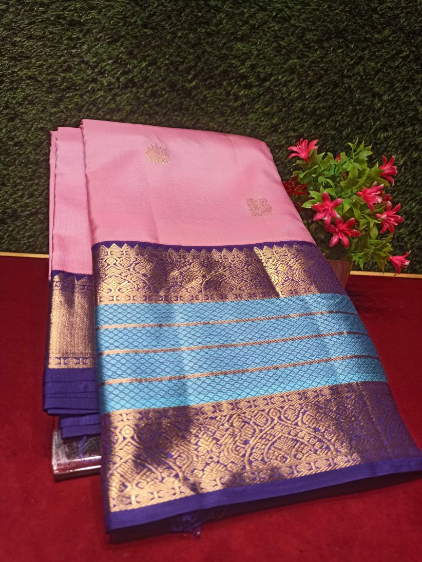 Pure Kanchipuram Silk Saree.