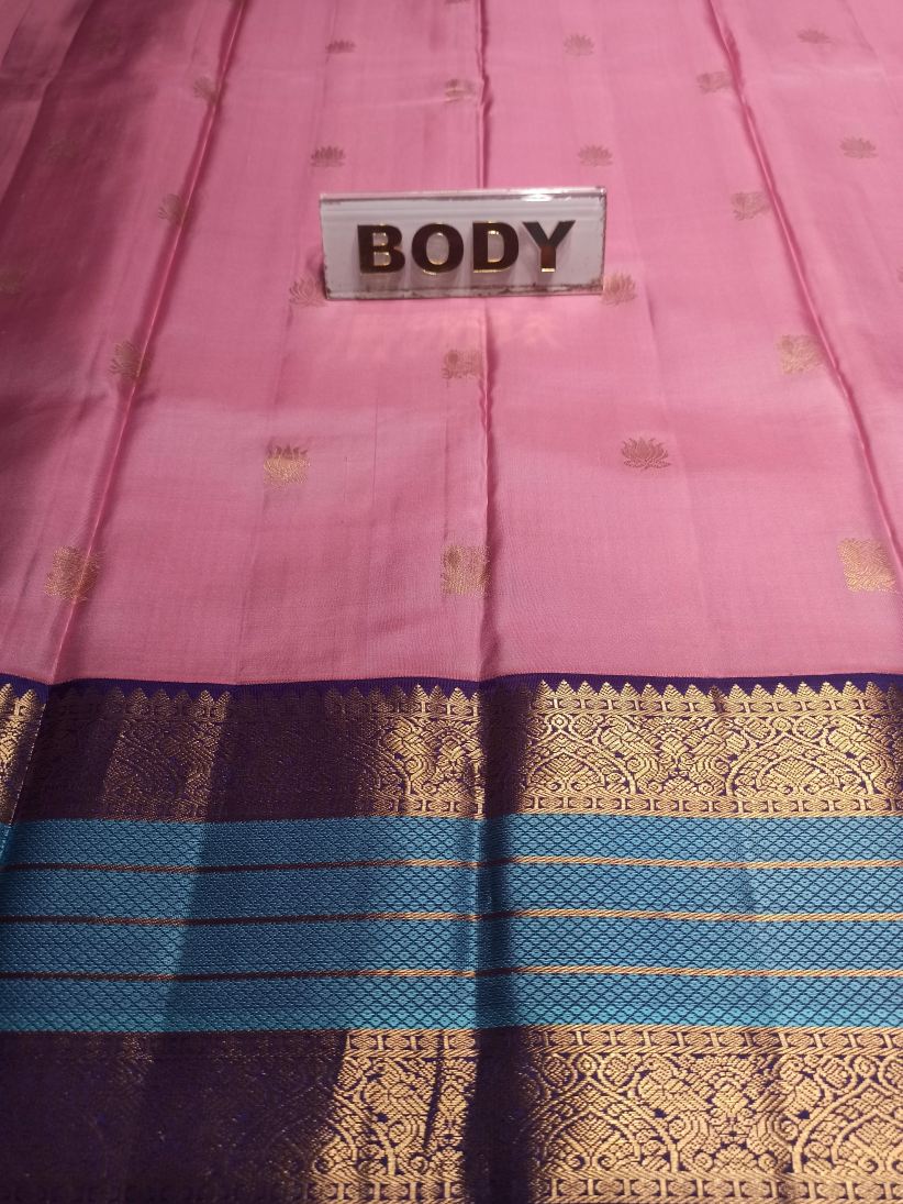 Pure Kanchipuram Silk Saree.