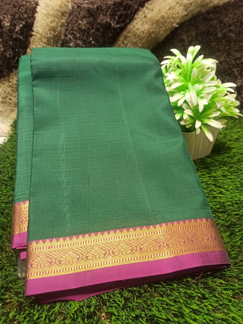 Pure Kanchipuram Silk Saree.