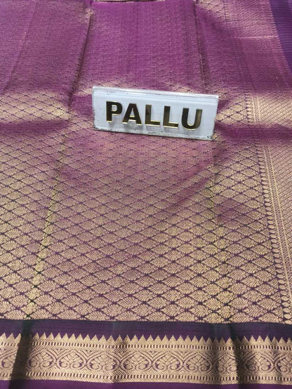 Pure Kanchipuram Silk Saree.
