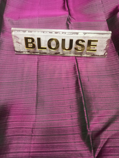 Pure Kanchipuram Silk Saree.