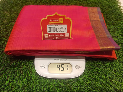 Pure Kanchipuram Silk Saree.