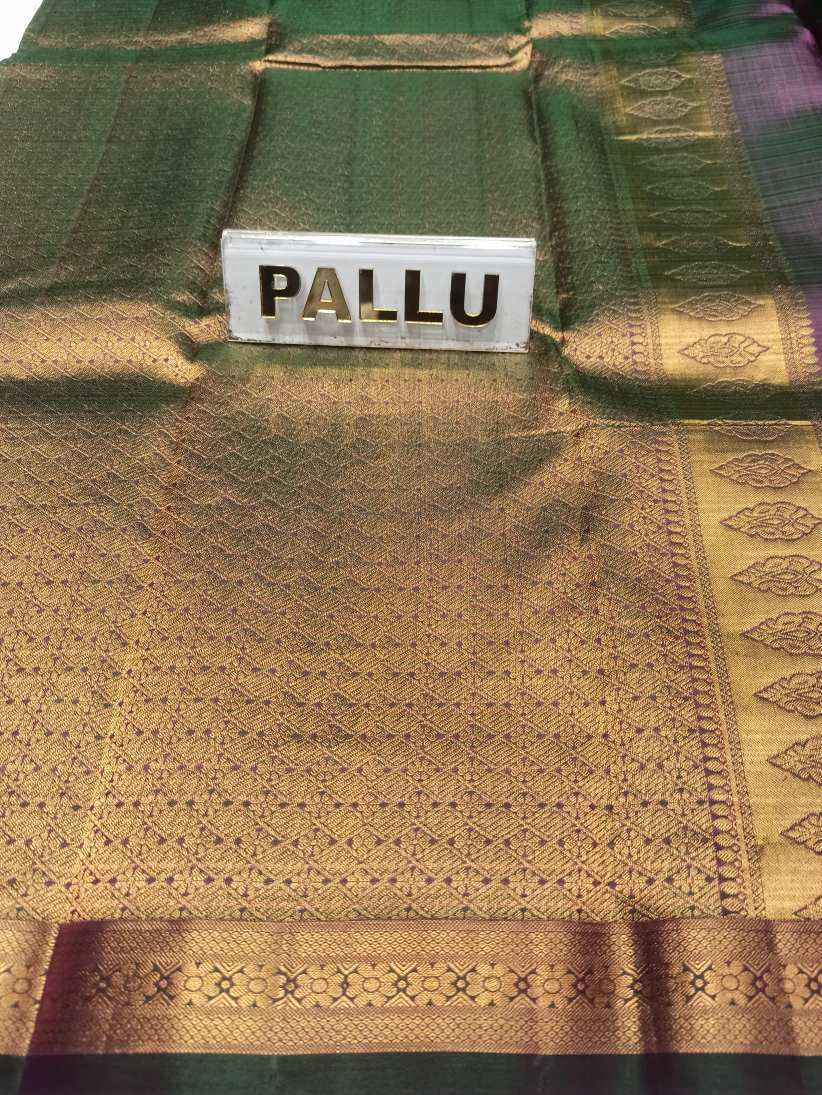 Pure Kanchipuram Silk Saree.
