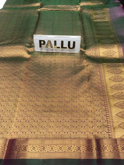 Pure Kanchipuram Silk Saree.