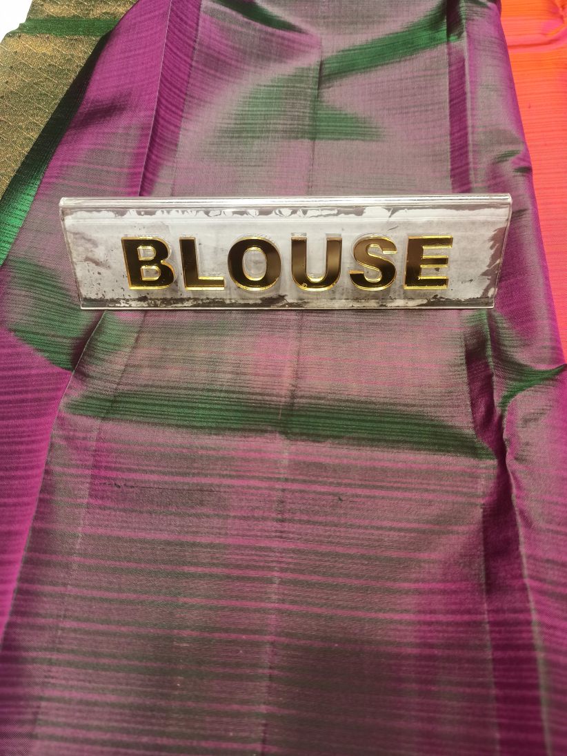 Pure Kanchipuram Silk Saree.